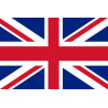 drapeau Grande Bretagne - 19,5 x 13 cm - Sticker/autocollant