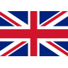 drapeau Grande Bretagne - 19,5 x 13 cm - Autocollant(sticker)