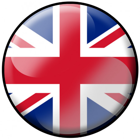 drapeau Grande Bretagne - 10cm - Autocollant(sticker)