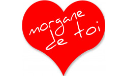 morgane de toi - 5x4,5cm - Autocollant(sticker)