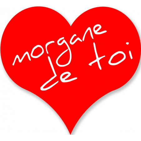 morgane de toi - 5x4,5cm - Autocollant(sticker)