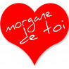 morgane de toi - 5x4,5cm - Autocollant(sticker)