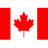 Drapeau Canada - 19.5 x 13 cm - Autocollant(sticker)