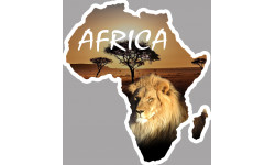 Africa Lion - 20x18cm - Autocollant(sticker)