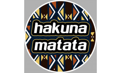 hakuna matata - 15cm - Autocollant(sticker)