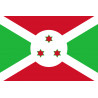 Drapeau Burundi - 19,5x13 cm - Autocollant(sticker)