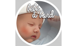 Bébé à bord (10x10cm) - Autocollant(sticker)