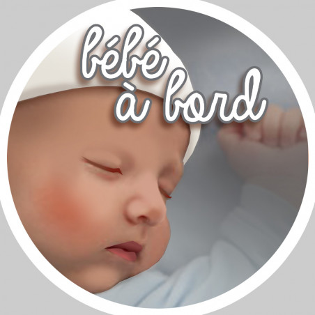 Bébé à bord (10x10cm) - Autocollant(sticker)