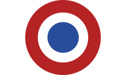 drapeau aviation Française - 5cm - Autocollant(sticker)