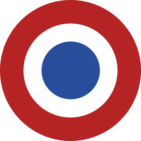 drapeau aviation Française - 5cm - Autocollant(sticker)