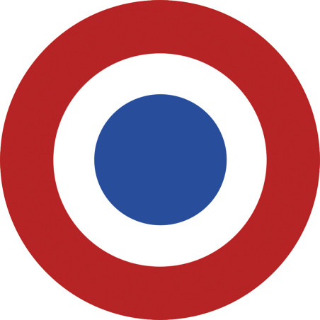 drapeau aviation Française - 5cm - Sticker/autocollant