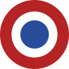 drapeau aviation Française - 5cm - Autocollant(sticker)