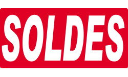 SOLDES R16 - 30x14 cm - Autocollant(sticker)