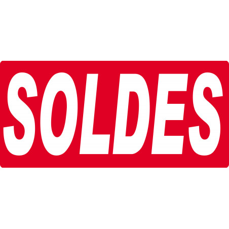 SOLDES R16 - 30x14 cm - Autocollant(sticker)