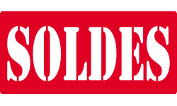 SOLDES R2 - 20x9 cm - Autocollant(sticker)