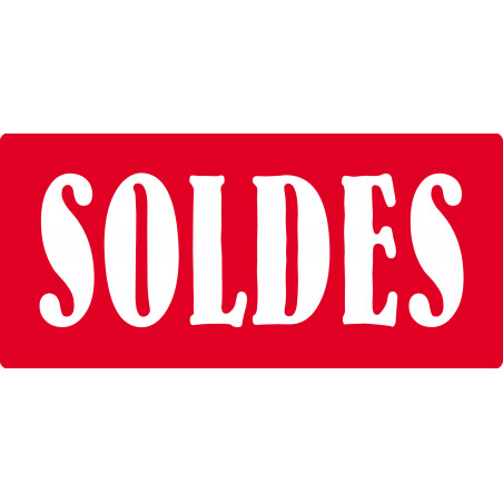 SOLDES R6 - 30x14cm - Autocollant(sticker)