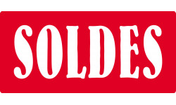 SOLDES R6 - 20x9cm - Autocollant(sticker)