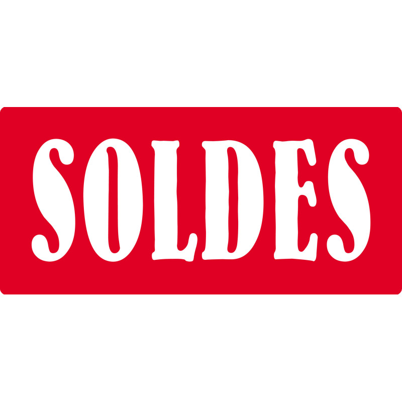 SOLDES R6 - 20x9cm - Sticker/autocollant
