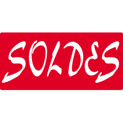 SOLDES R9 - 15x7cm - Sticker/autocollant