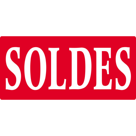 SOLDES R11 - 20x9cm - Autocollant(sticker)