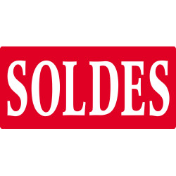 SOLDES R11 - 15x7cm - Sticker/autocollant
