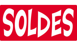 SOLDES R12 - 30x14cm - Autocollant(sticker)