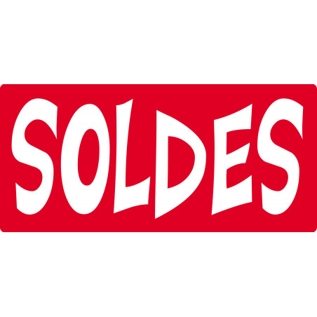 SOLDES R12 - 30x14cm - Autocollant(sticker)