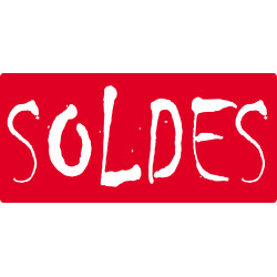 SOLDES R13 - 30x14cm - Sticker/autocollant
