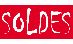 SOLDES R13 - 30x14cm - Autocollant(sticker)