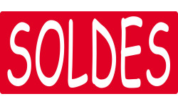 SOLDES R14 - 30x14cm - Autocollant(sticker)