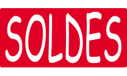 SOLDES R14 - 20x9cm - Autocollant(sticker)