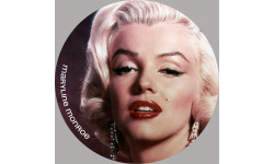 maryline monroe - 20cm - Autocollant(sticker)