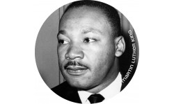 martin Luther king - 20cm - Autocollant(sticker)