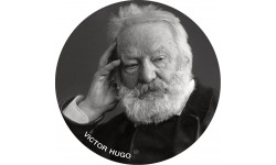 Victor Hugo (5x5cm) - Autocollant(sticker)