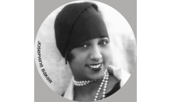 Joséphine Baker (20x20cm) - Autocollant(sticker)