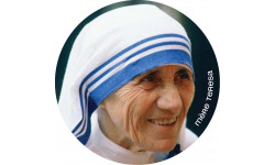 Mère Teresa (10x10cm) - Autocollant(sticker)