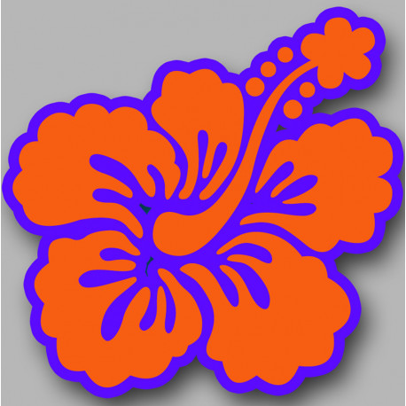 Repère fleur 30 - 10cm - Autocollant(sticker)