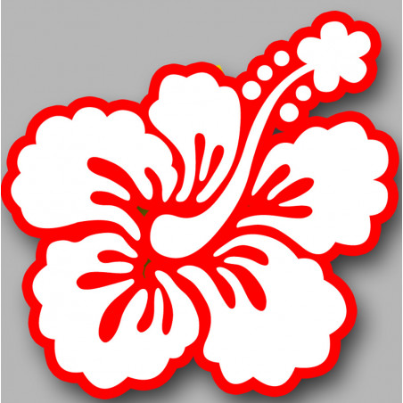 Repère fleur 26 - 10cm - Autocollant(sticker)