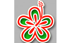 Repère fleur 22 - 5cm - Autocollant(sticker)