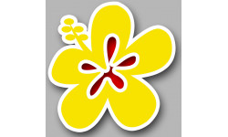 Repère fleur 18 - 10cm - Autocollant(sticker)