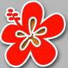 Repère fleur 17 - 10cm - Autocollant(sticker)