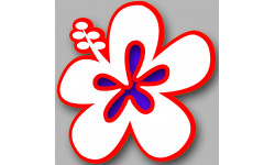 Repère fleur 16 - 10cm - Autocollant(sticker)