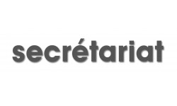 Autocollant (sticker): secretariat