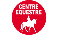 Centre équestre - 20cm - Autocollant(sticker)