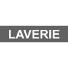 LAVERIE gris - 15x3,5cm - Autocollant(sticker)