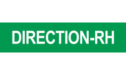 DIRECTION RH vert - 15x3,5cm - Autocollant(sticker)