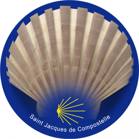  Saint-Jacques-de-Compostelle - 5cm - Autocollant(sticker)