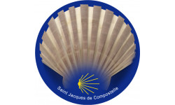  Saint-Jacques-de-Compostelle - 10cm - Autocollant(sticker)