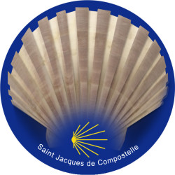 Saint-Jacques-de-Compostelle - 15cm - Sticker/autocollant