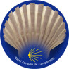 Saint-Jacques-de-Compostelle - 20cm - Sticker/autocollant